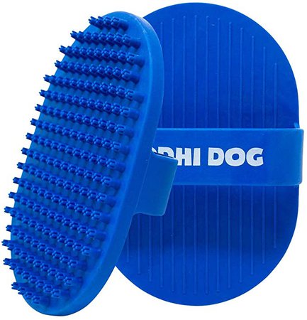 Amazon.com: Bodhi Dog New Grooming Pet Shampoo Brush | Soothing Massage Rubber Bristles Curry Comb for Dogs & Cats Washing | Professional Quality: Pet Supplies