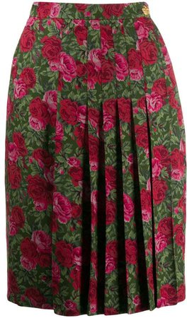 Pre-Owned 1970's floral print skirt