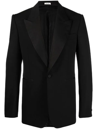 Alexander McQueen tailored single-breasted suit jacket