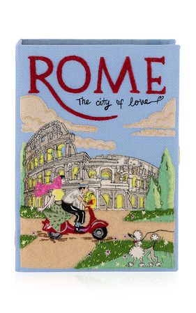 Rome Book Clutch By Olympia Le-Tan | Moda Operandi