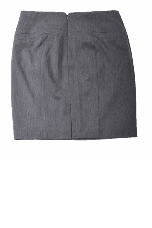 light grey mini skirt pencil