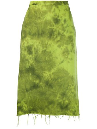 Marques'Almeida tie-dye Skirt - Farfetch