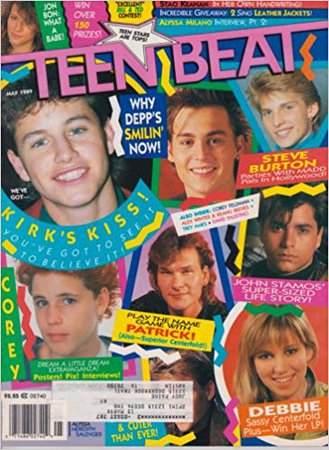 Teen Beat Magazine - Patrick Swayze Poster - Corey Haim & Feldman - Keanu Reeves - Johnny Depp - Jon Bon Jovi May 1989: Teen Beat Staff: Amazon.com: Books
