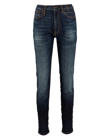 R13 High-Rise Skinny Jeans | INTERMIX®