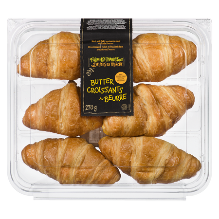 Farmer's Market Butter Croissant - 270 g | Real Canadian Superstore