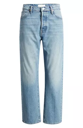 MOTHER The Ditcher Crop Straight Leg Jeans | Nordstrom