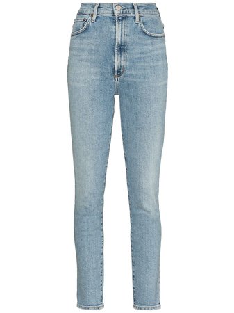 AGOLDE Pinch high-waisted Skinny Jeans - Farfetch
