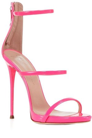 Giusseppe Zanotti Pink Sandals Heels