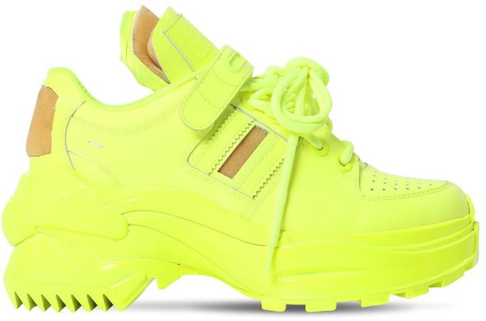 50mm Retro Fit Patent Leather Sneakers