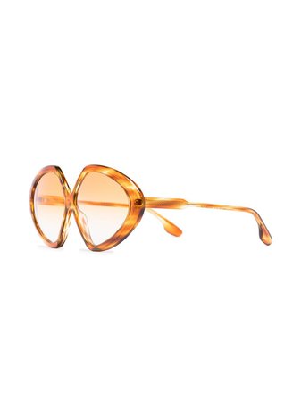 Victoria Beckham Eyewear Butterfly Oversized Sunglasses - Farfetch