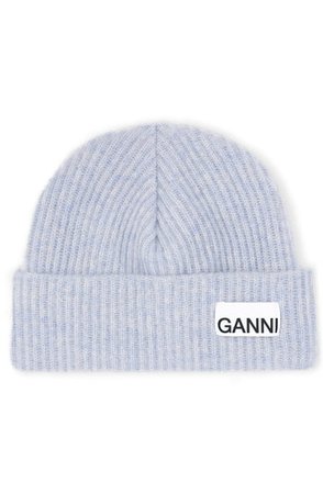Ganni Recycled Wool Blend Beanie | Nordstrom