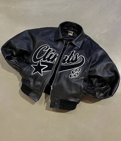 CLINTS “Bully” leather jacket