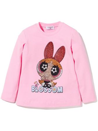 Monnalisa Blossom Powerpuff Girl T-shirt - Farfetch