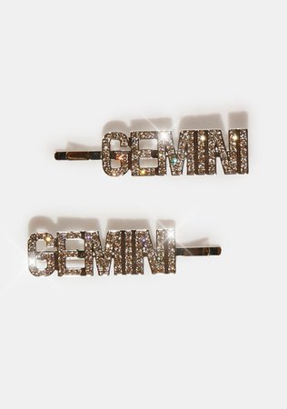 Glamorous Gemini Hair Pins – Dolls Kill