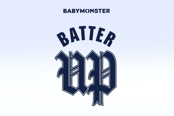 babymonster logo batter up - Google Search