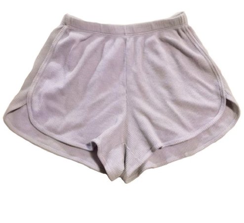 purple loungewear shorts