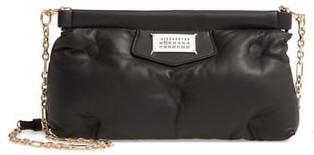 Glam Slam Quilted Leather Clutch