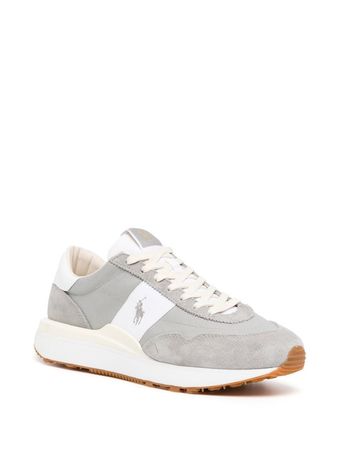 Polo Ralph Lauren Polo Pony-embroidered Panelled Sneakers - Farfetch