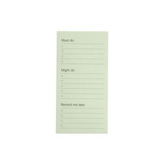 Post-it 3"x6" List Notes - Green : Target