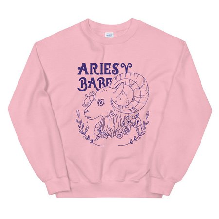 Aries Aries Gifts Witchy Sweater Zodiac Shirt. | Etsy