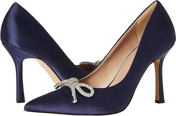 Amazon.com: The Drop Women's Parish Holiday Bow Pump Navy, 8 : Clothing, Shoes & Jewelry