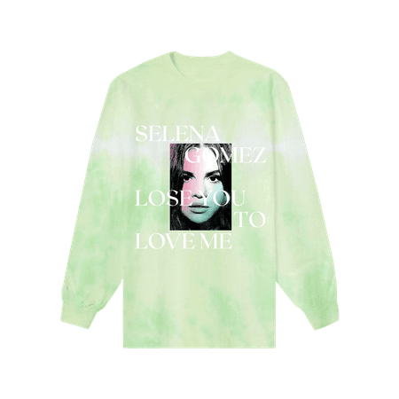 Lose You To Love Me Tie Dye Long Sleeve + Digital Album – Selena Gomez Official Shop