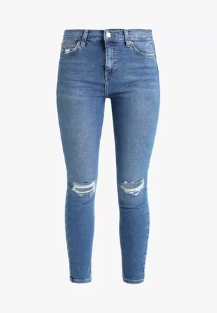 Topshop Jamie Blue Denim Jeans