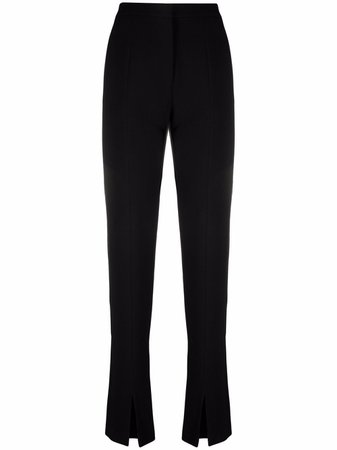 THE ANDAMANE front-slit straight-leg Tailored Trousers - Farfetch