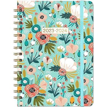Amazon.com : Planner 2023-2024, July 2023 - June 2024, 12 Monthly Weekly Planner with Tabs, Hardcover, 6.4‘’ x 8.3'' Calendar Planner with Elastic Closure, Inner Pocket : Office Products