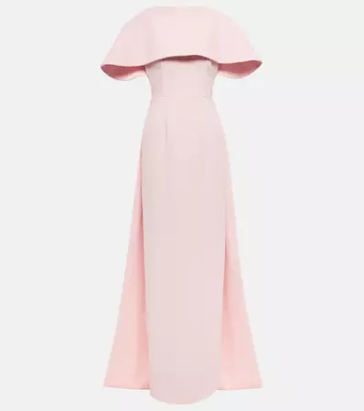 Liza Cape Gown in Pink - Emilia Wickstead | Mytheresa