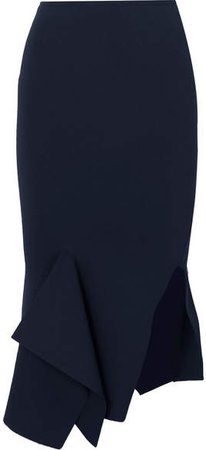 Lucca Stretch-knit Skirt - Navy
