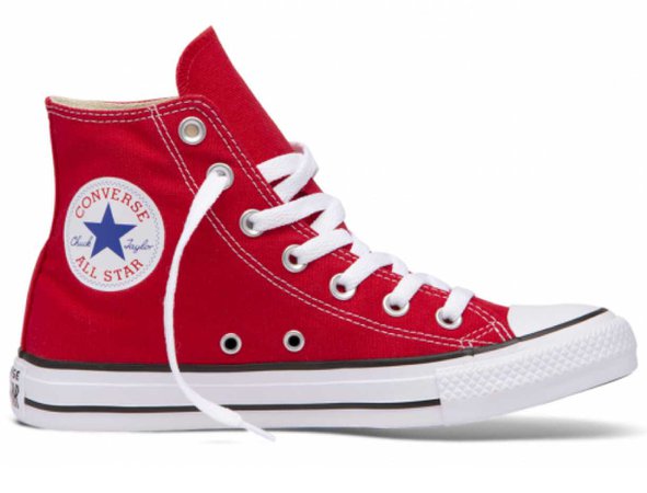 red high top chuck taylor’s
