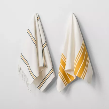 Kitchen Towel Set of 2 - Gold - Hearth & Hand with Magnolia : Target