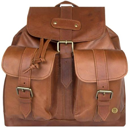 Mahi Leather Leather Nomad Backpack In Vintage Brown