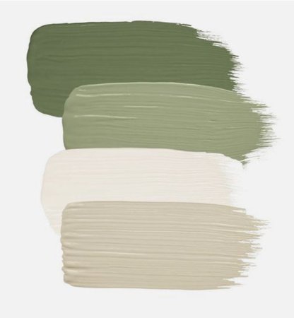 Green swatches