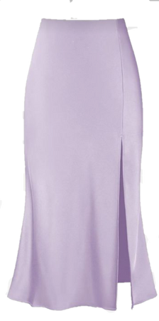 shein lavender skirt