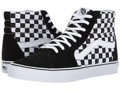Vans SK8-Hi Checkerboard Shoes