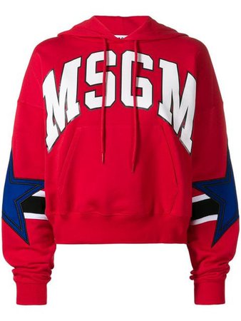 MSGM logo hoodie $280 - Buy SS19 Online - Fast Global Delivery, Price