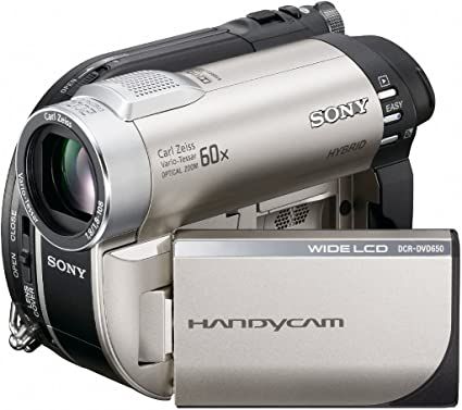 Amazon.com : Sony DCR-DVD650 DVD Camcorder (Discontinued by Manufacturer) (Renewed),480p : Electronics
