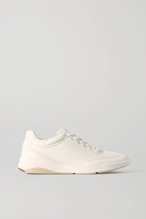 Play Leather Sneakers - White