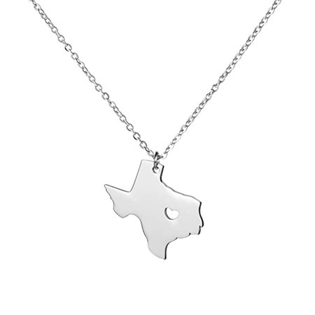 Amazon.com: Yiyangjewelry Alabama Neckalace State Jewelry Christmas Birthday Gift for Girls AL: Jewelry