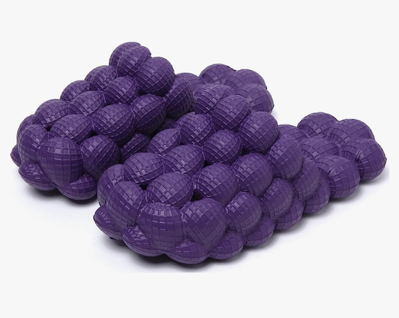 Purple bubble slides