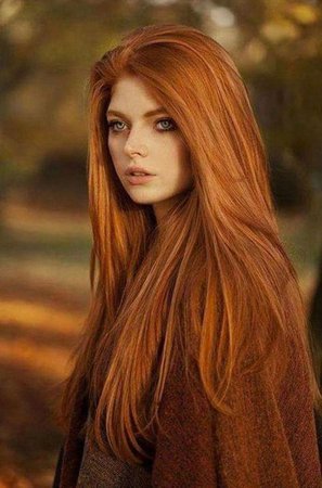 Beautiful Dark Red Hair
