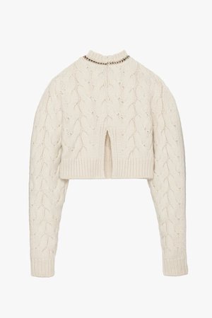 Limited Edition Chain Cashmere Sweater | ZARA