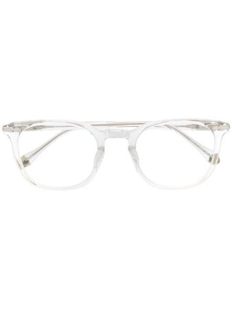 Matsuda Transparent Square Frame Glasses - Farfetch