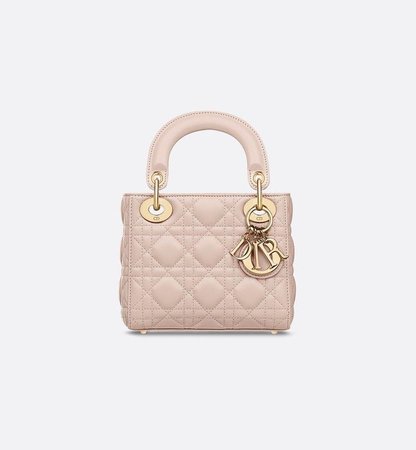 Mini Lady Dior Pink Bag