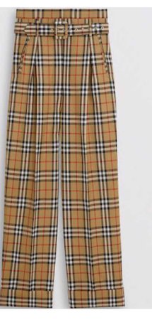 Burberry Highwaisted Trousers