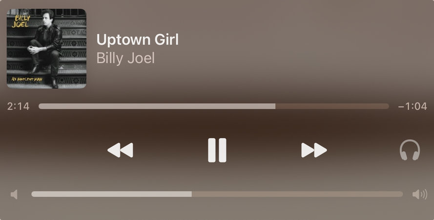 uptown girl Spotify