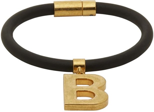 Balenciaga Elastic B Bracelet