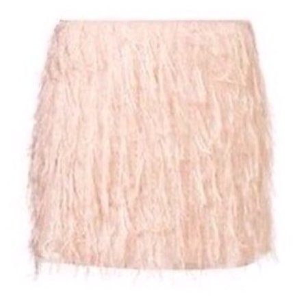 Gorgeous Topshop Pink Feather Skirt